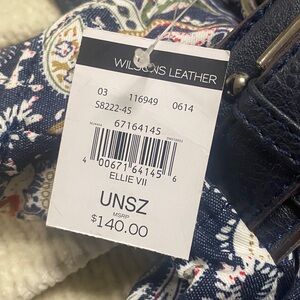 Wilson’s Leather bag